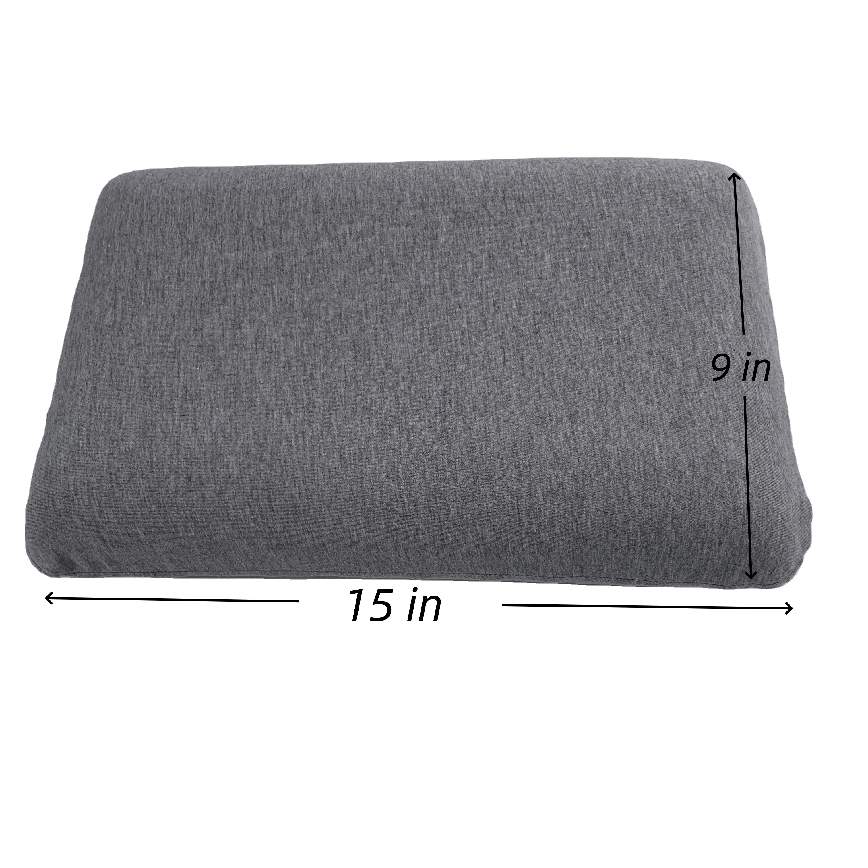 Moonlight Camping Portable Memory Foam Pillow Breathable Sleeping Pillows Removable Cover