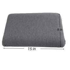 Moonlight Camping Portable Memory Foam Pillow Breathable Sleeping Pillows Removable Cover