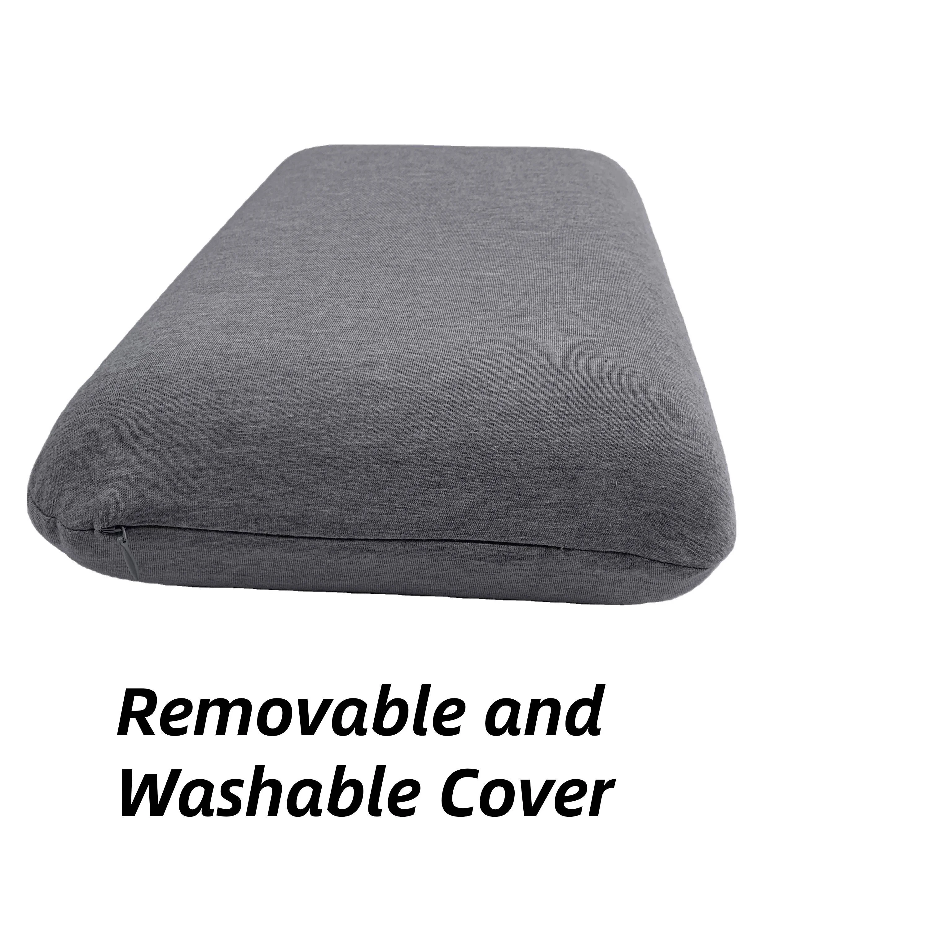 Moonlight Camping Portable Memory Foam Pillow Breathable Sleeping Pillows Removable Cover
