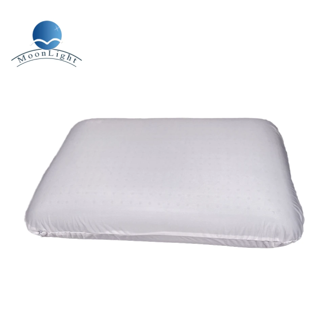 Moonlight Customized Quilted Cooling Memory Foam Pillow Waterproof Removable Cover Breathable Massage for Bedding and Neck Support