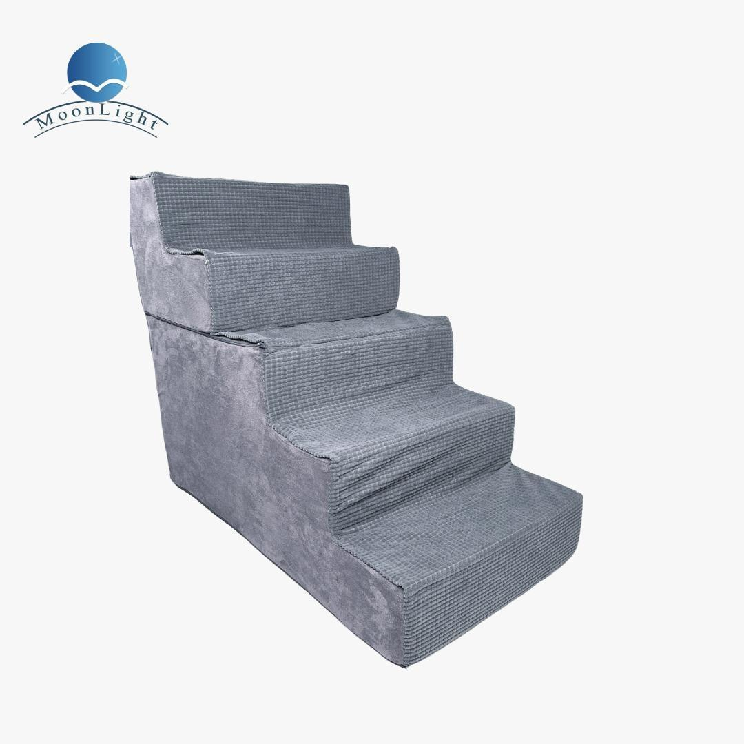 Large Dog Pet Beds Stairs Washable and Removable Soft Steps Memory Foam Sofa Dog Bed