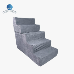 Large Dog Pet Beds Stairs Washable and Removable Soft Steps Memory Foam Sofa Dog Bed