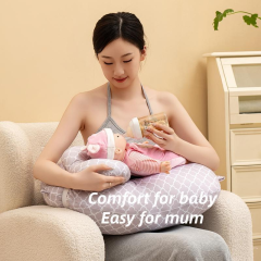 Moonlight U-Shape Baby Breast Feeding Removable Cover Nursing Pregnancy Pillow Factory Wholesale