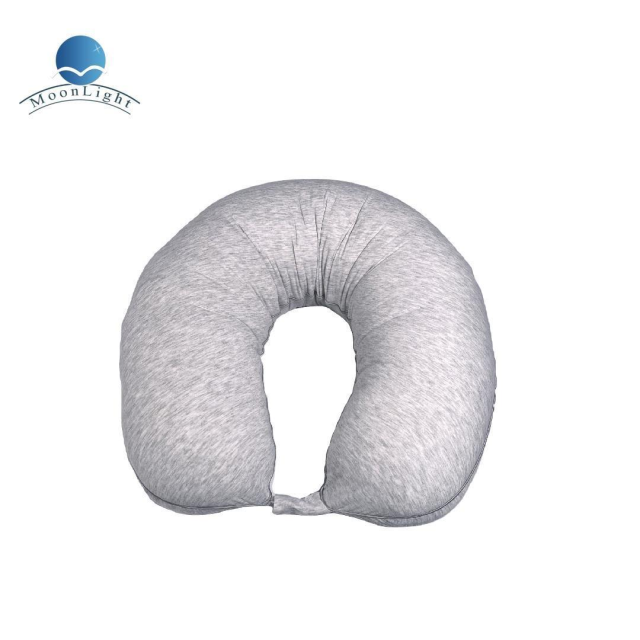 Moonlight Crescent Grey Baby Nursing BreastFeeding Pregnancy Custom Pillow for Bedding Sleeping Factory Wholesale
