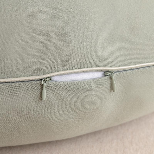 Moonlight C Shaped Green Pregnancy Pillow Sleeping Body Support Maternity Pillow Embedded Rope for Women Pregnant Wholesale Factory