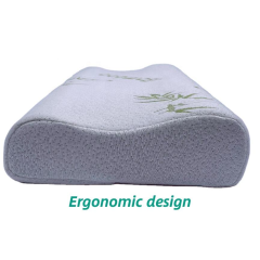 Moonlight Bamboo Memory Foam Cooling Custom Pillow Cooling Pillows Removable Cover Rebound for Sleeping