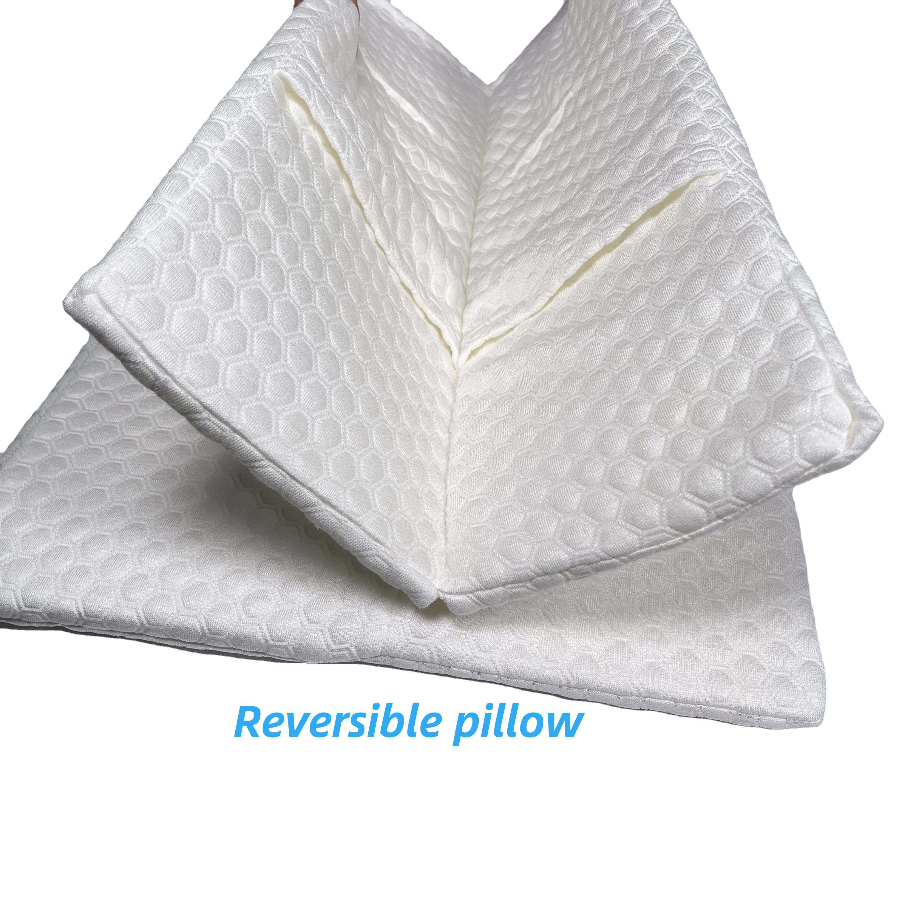 Moonlight Book Shape Reversible Memory Foam Removable Pillow Sleeping Pillow Support Adjustable Pillows