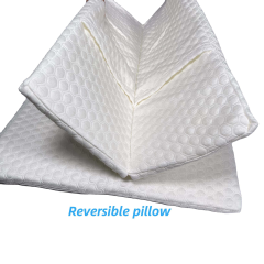 Moonlight Book Shape Reversible Memory Foam Removable Pillow Sleeping Pillow Support Adjustable Pillows