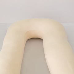 Moonlight U Shaped Organic Cotton Cover Pregnancy Pillow Full Body Support Maternity PIllows Wholesale