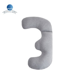 Moonlight J Shape Maternity Adjustable Body Belly Support Pregnancy Pillow OEKO-TEX Certified for Maternity Manufacturer