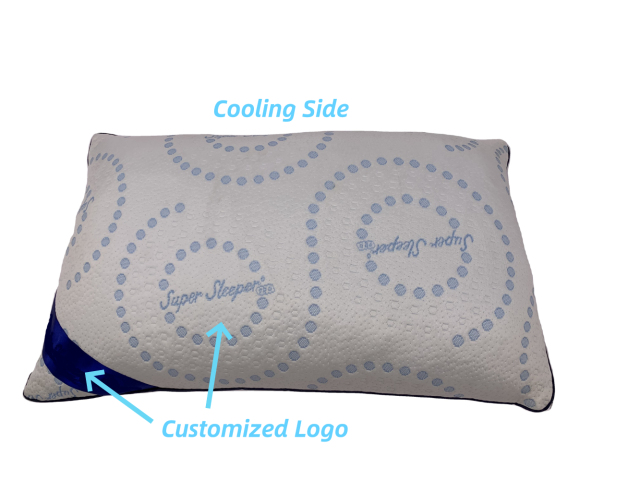 Moonlight Cooling Pillow Shredded Memory Foam Sleeping Pillow Sleeping Hotel