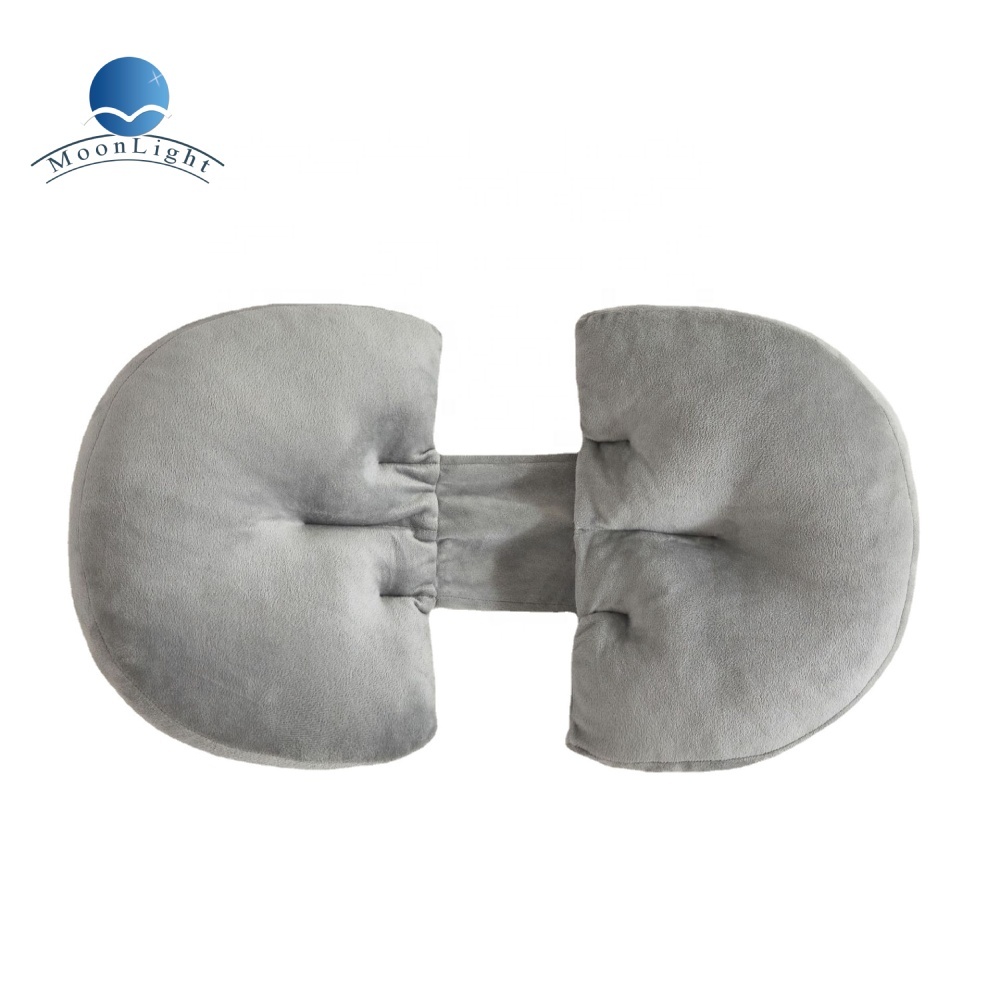 Moonlight Waist Comfortable Wedge Pregnancy Pillow Maternity Pregnancy Belly Support Body Pillow Factory Wholesale
