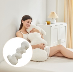 Moonlight Soft Plush J Shape Body Support Women Pregnancy Maternity Pillow OEKO-TEX Certified Factory Wholesale