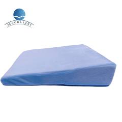 Moonlight Triangle Support Soft Velvet Removable Washable Cover Pregnancy Wedge Pillow Memory Foam Maternity Body Pillow Factory Sale