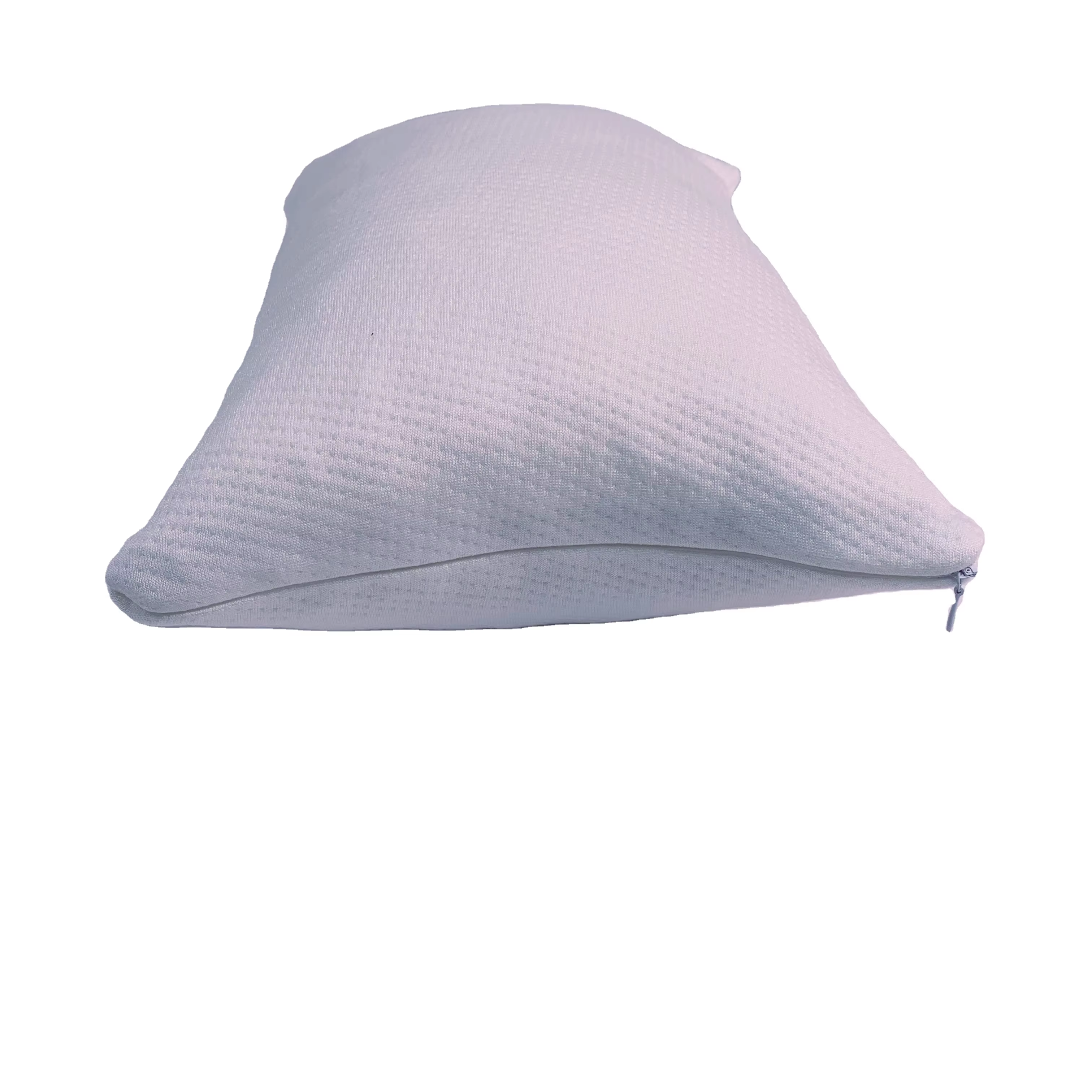 Moonlight Adjustable Kids' Quilted Memory Foam Sleeping Pillow with Removable Washable Cover for Bedding-Shredded for Comfort