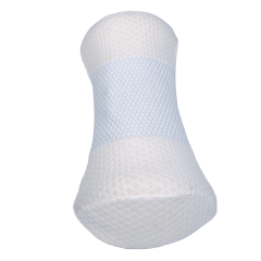 Moonlight Modern Ergonomic Memory Foam Neck Support Pillow for Sleeping Solid Style Bedding