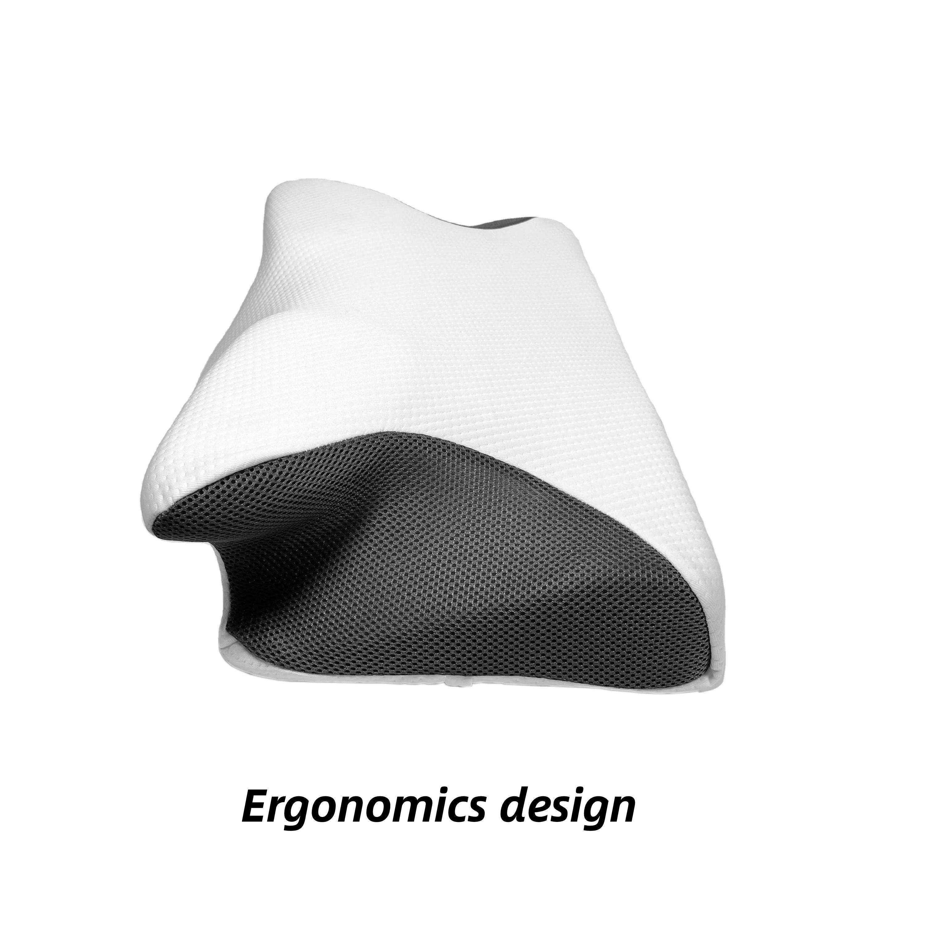 Moonlight Memory Foam Ergonomic Support Pillow Butterfly Shape Massage Neck Pillow for Sleeping