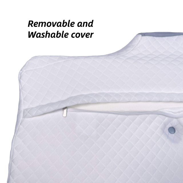 Moonlight Cooling Memory Foam Ergonomic Support Pillow Butterfly Shape Massage for Sleeping Neck Pillow