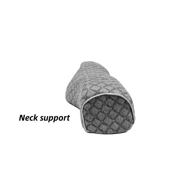 Moonlight Modern Ergonomic Neck Support Memory Foam Massage Pillow Solid Pattern for Bedding and Sleep