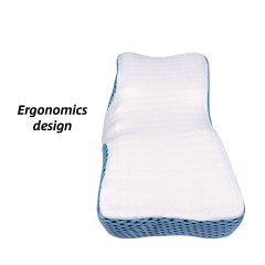 Moonlight Modern Soft Memory Foam Ergonomic Neck Support Pillow for Hotel Bedding and Sleep Convenient Massage Feature