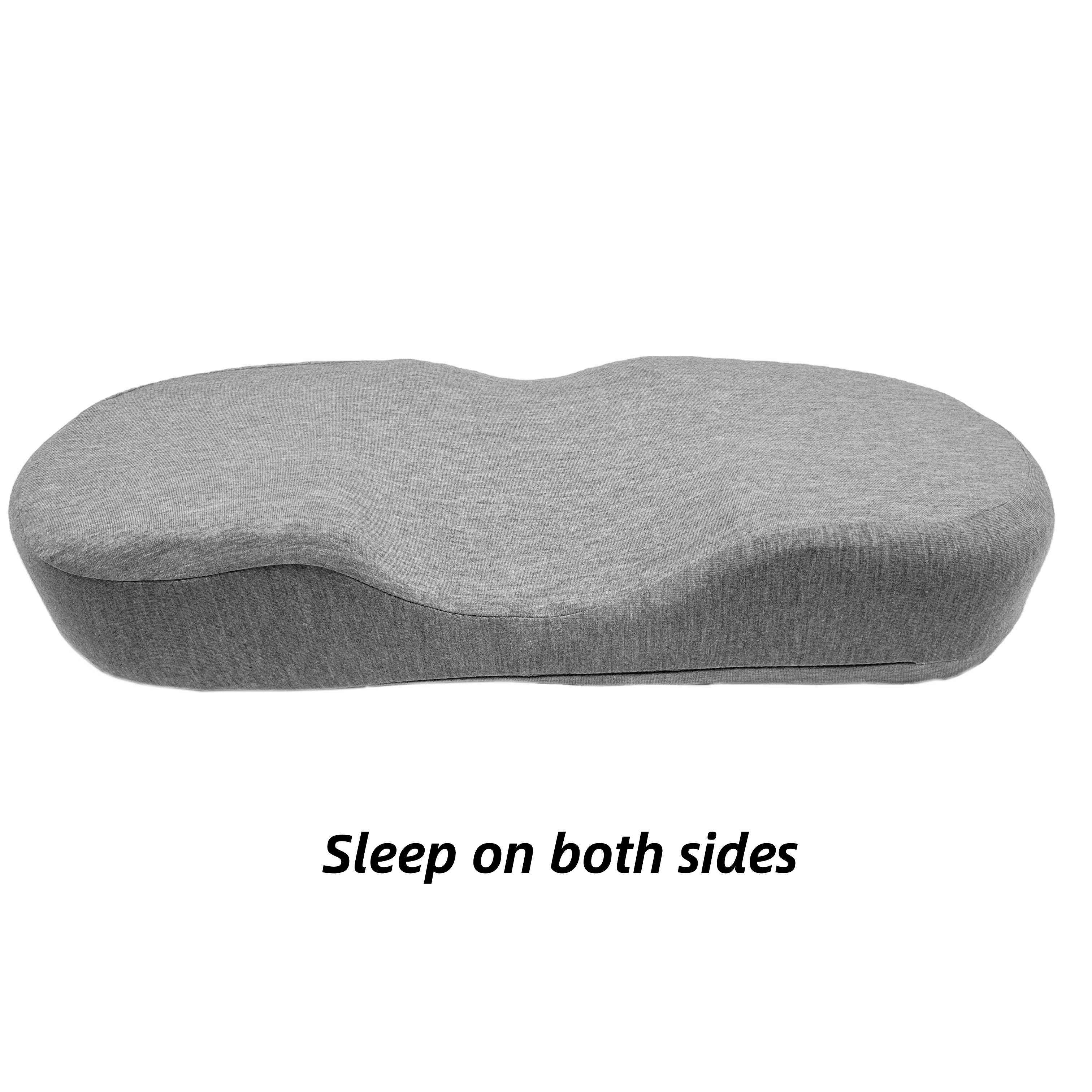 Moonlight Memory Foam Ergonomic Support Pillow Butterfly Shape Massage Neck Pillow for Sleeping