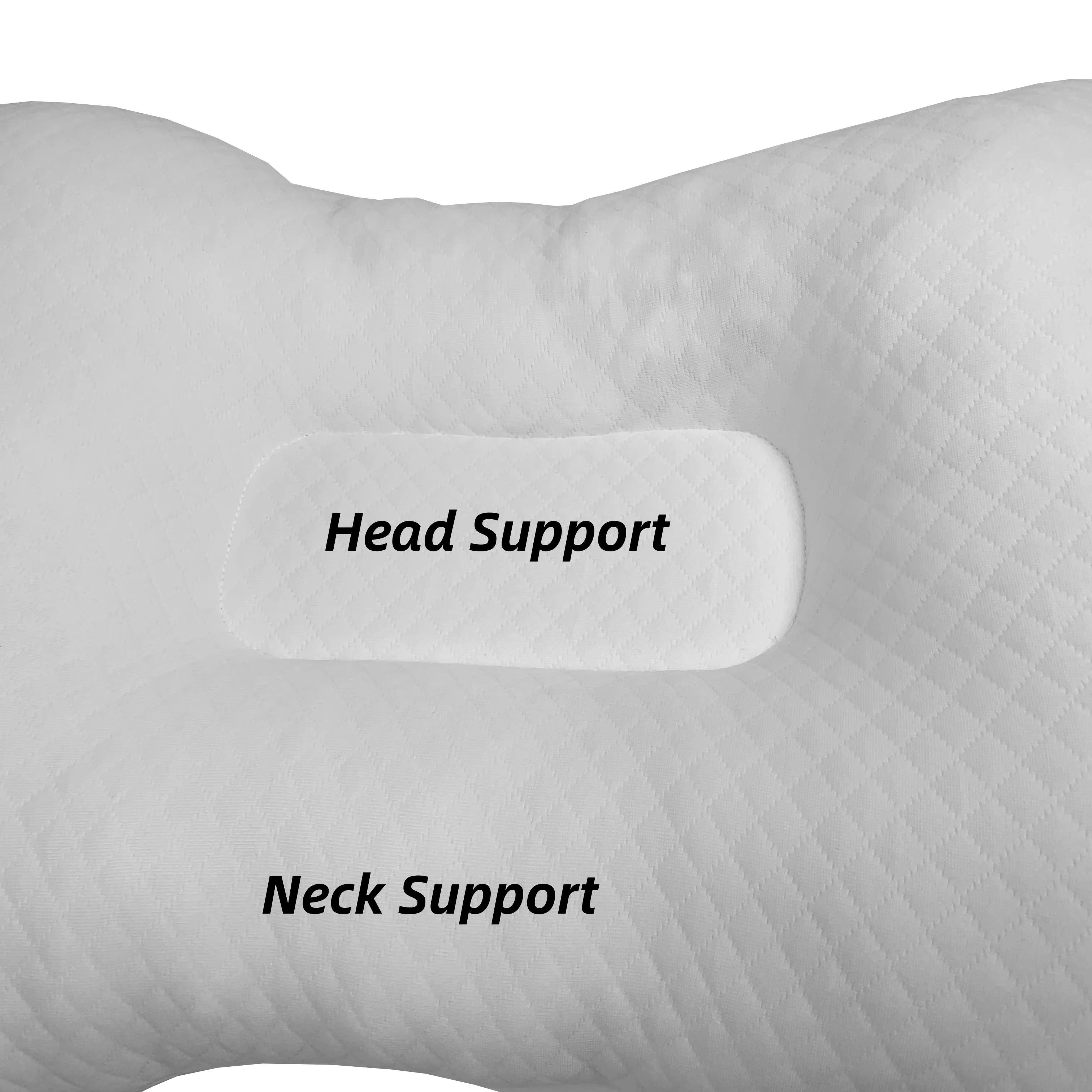 Moonlight Ergonomics Design Pillow Adjustable Neck Shredded Memory Foam Pillows for Sleeping