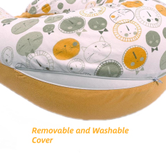 Moonlight Customizable U-Shaped Microbead Nursing Pillow for Breastfeeding Baby Massage Pregnancy Quilted Bedding Cover Factory Wholesale