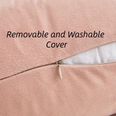 Moonlight Hot Sale U-Shaped Full Body Velvet Maternity Pregnancy Pillow with PP Cotton Filling Washable Removable Cover