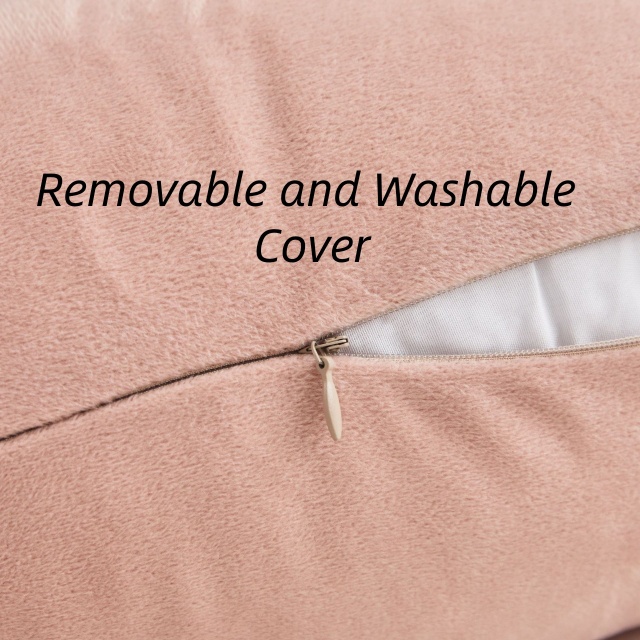 Moonlight Hot Sale U-Shaped Full Body Velvet Maternity Pregnancy Pillow with PP Cotton Filling Washable Removable Cover