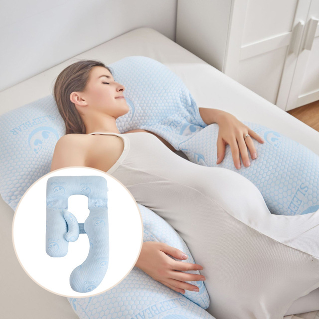 Moonlight Cooling Custom Soft U Shape Support for Women Body Maternity Pillow Pregnancy Pillow Factory Sale