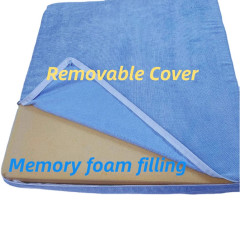 Large Waterproof Dog Bed with Luxury Detachable Washable Fleece Cover Soft Warm Memory Foam Pet Bed Solid Pattern Dog Sofa Bed