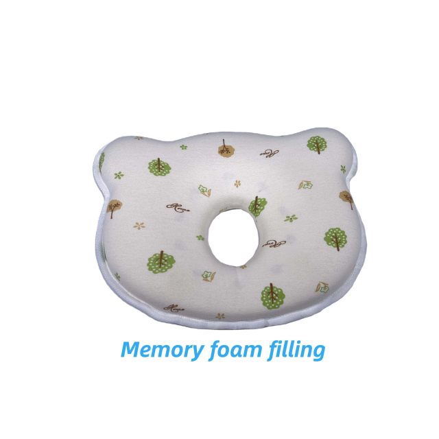 Moonlight Head Sleep Baby Kids Memory Foam Pillow for Sleeping Pillows Breathable Soft Cover