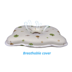 Moonlight Head Sleep Baby Kids Memory Foam Pillow for Sleeping Pillows Breathable Soft Cover