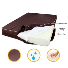 Moonlight Large Waterproof Dog Bed with Memory Foam Pet Bed Solid Pattern Dog Sofa Bed Factory Directly