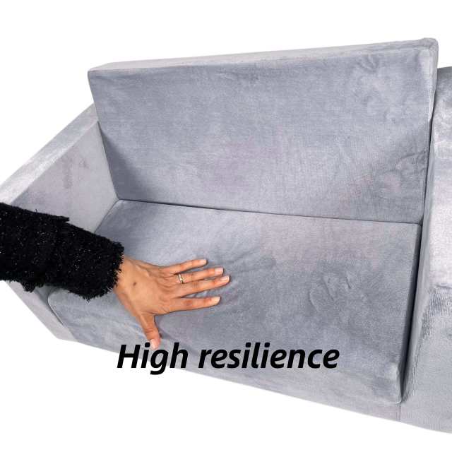 Moonlight Soft Kid Bed Accessories Foldable Large Sofa Bed Memory Foam Cushion Couch Beds Bedroom Manufacturer