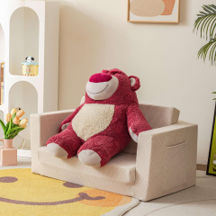 Moonlight Soft Corduroy Cover Kid Bed Accessories Foldable Large Sofa Bed Memory Foam Cushion Couch Beds Factory Directly