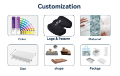 Moonlight Luxury Large Pet Beds Fully Removable Foldable Sleeping Mat Waterproof Memory Foam Dog & Cat Beds for Outdoor Space Factory Wholesale