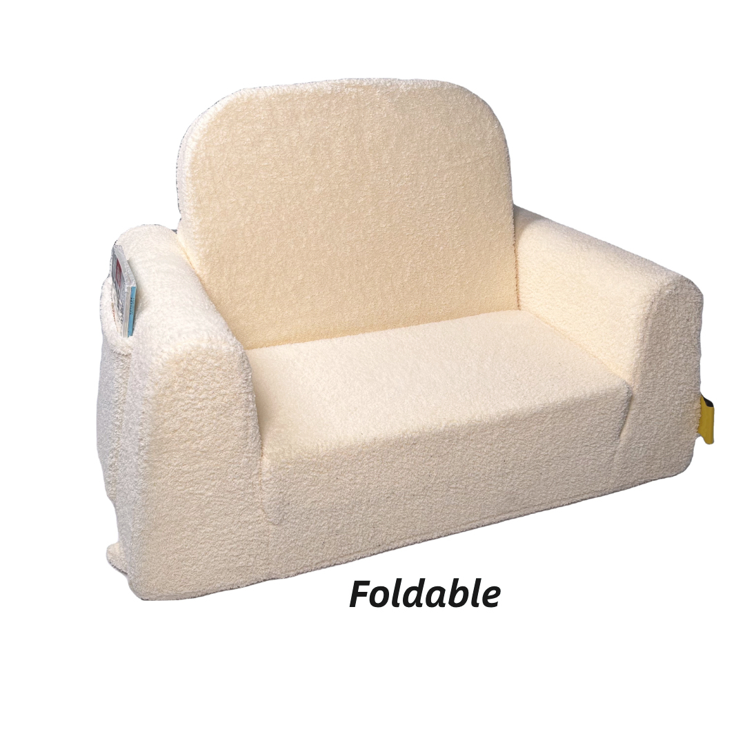 Moonlight Plush Cover Kid Bed Accessories Foldable Large Sofa Bed Memory Foam Cushion Couch Beds Wholesale