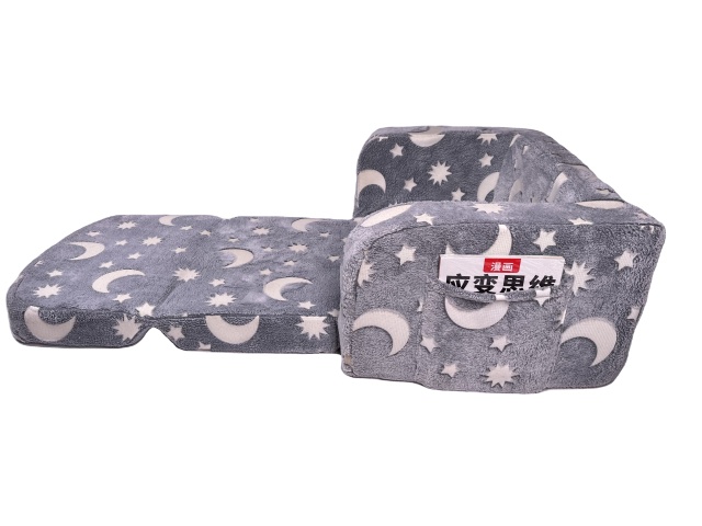 Moonlight Manufacturer Plush Cover Stars Kid Bed Accessories Foldable Large Sofa Bed Memory Foam Cushion Couch Beds Living Room