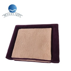 Moonlight Luxury Large Pet Beds Fully Removable Foldable Sleeping Mat Waterproof Memory Foam Dog & Cat Beds for Outdoor Space Factory Wholesale