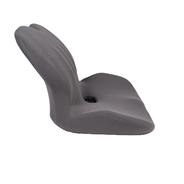 Moonlight One-piece Memory Foam Support Outdoor Back Cushion Massage Quilted Design Removable Washable Seat Lumbar Pillow Chair Cushion