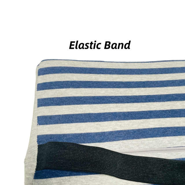 Moonlight Seat Chair Cushions Striped Memory Foam Back Cushion Car Office Lumbar Support Ergonomics Pillow