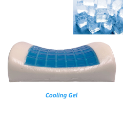 Moonlight Memory Foam Cooling Gel Car Seat Cushions Office Chair Back Support Massage Pillows