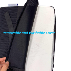 Moonlight Memory Foam Seat Cushion Wedge Pillows Car Back Waist Support for Office