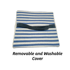 Moonlight Seat Chair Cushions Striped Memory Foam Back Cushion Car Office Lumbar Support Ergonomics Pillow