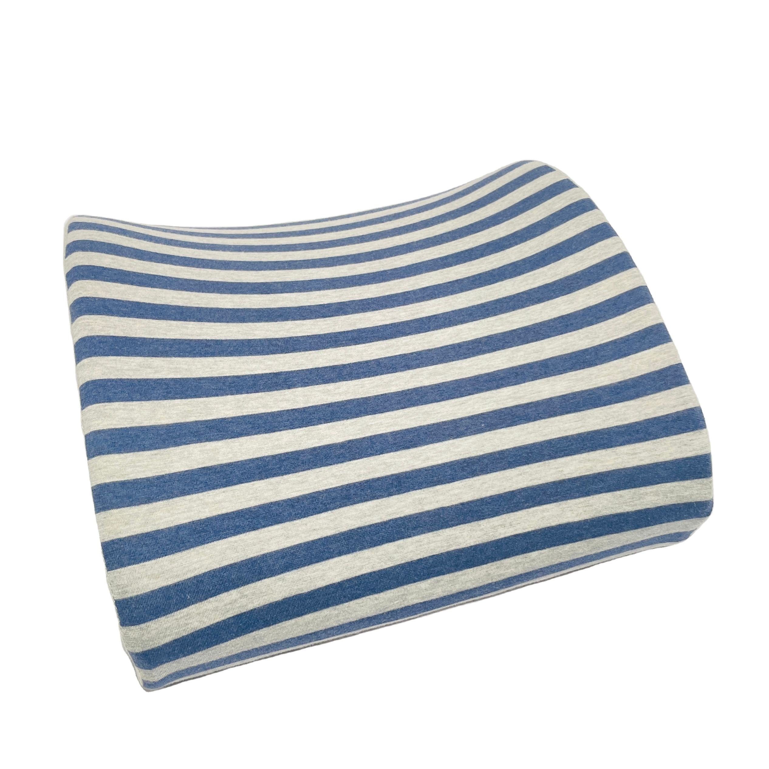 Moonlight Seat Chair Cushions Striped Memory Foam Back Cushion Car Office Lumbar Support Ergonomics Pillow