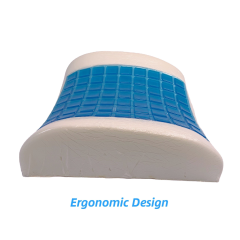 Moonlight Memory Foam Cooling Gel Car Seat Cushions Office Chair Back Support Massage Pillows