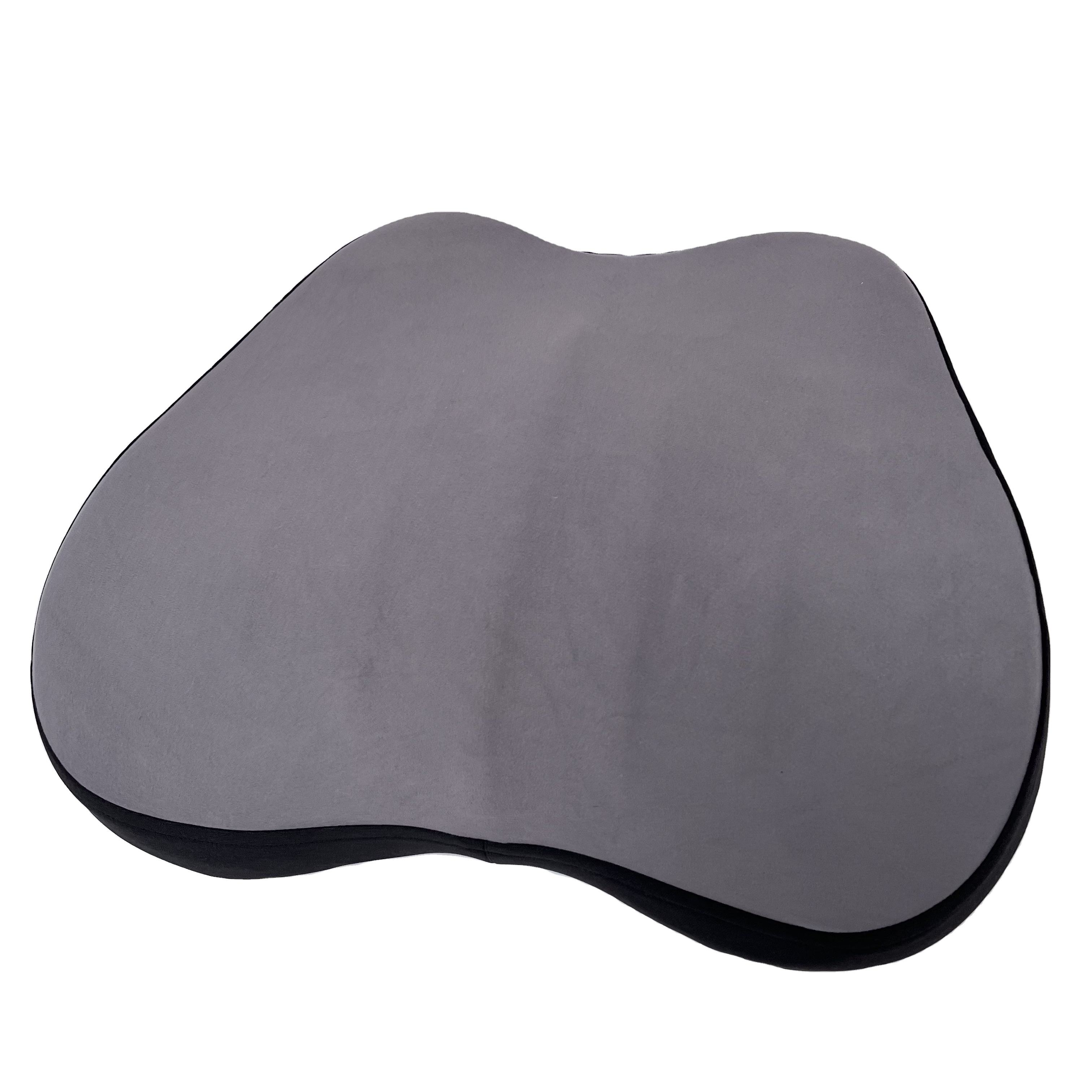 Moonlight Ergonomics Pillow Cushions Removable and Washable Cover Memory Foam Seat Lumbar Support for Car and Office Chair