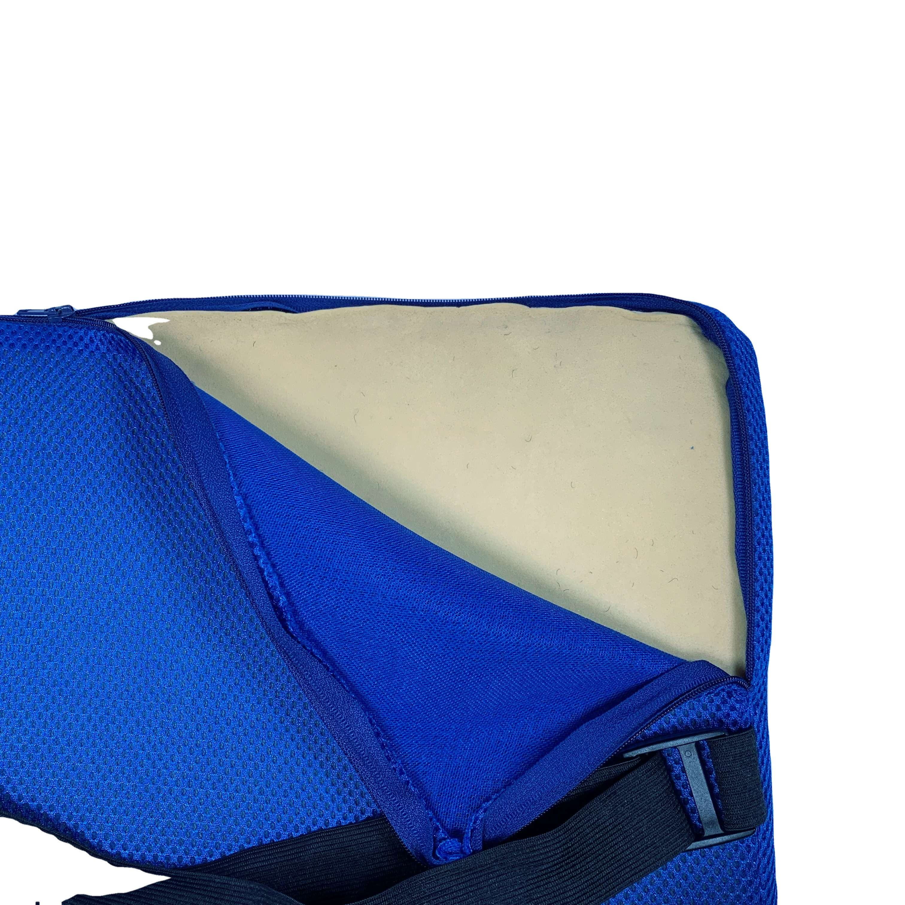 Moonlight High Quality Driver Car Seat Cushions Quilted Embroidered Pattern Memory Foam Waist and Back Support with Embroidered Pattern