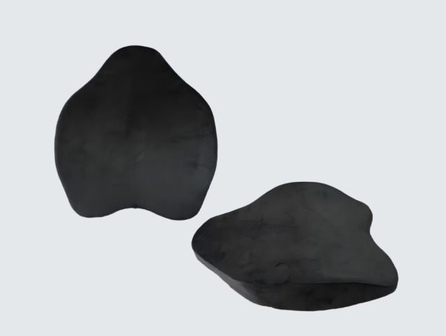 Moonlight Customized Quilted Ergonomic Office Car Seat Cushion Memory Foam Lumbar Pillow Back Support Removable Washable Comfortable Chair